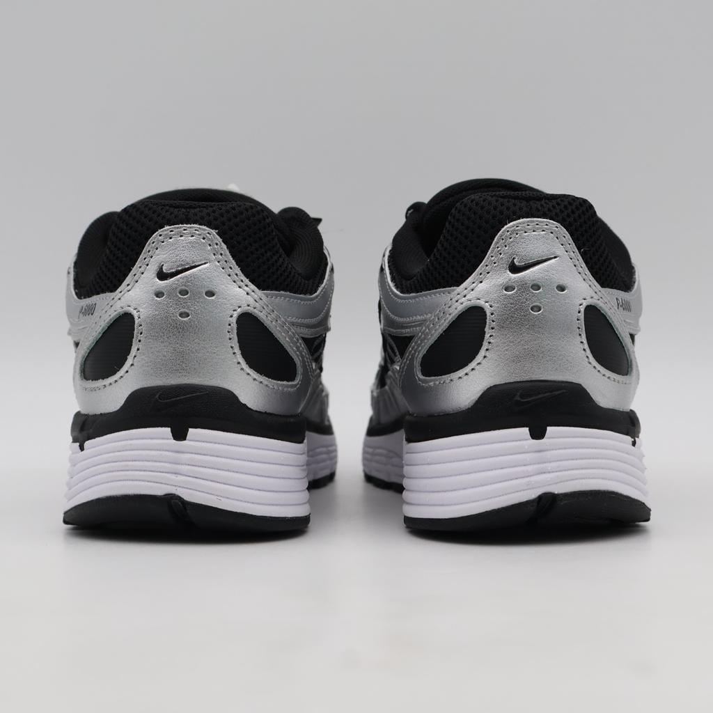 BV1021-013 Nike P-6000 Metallic Silver Black White Metallic Silver (Women's)