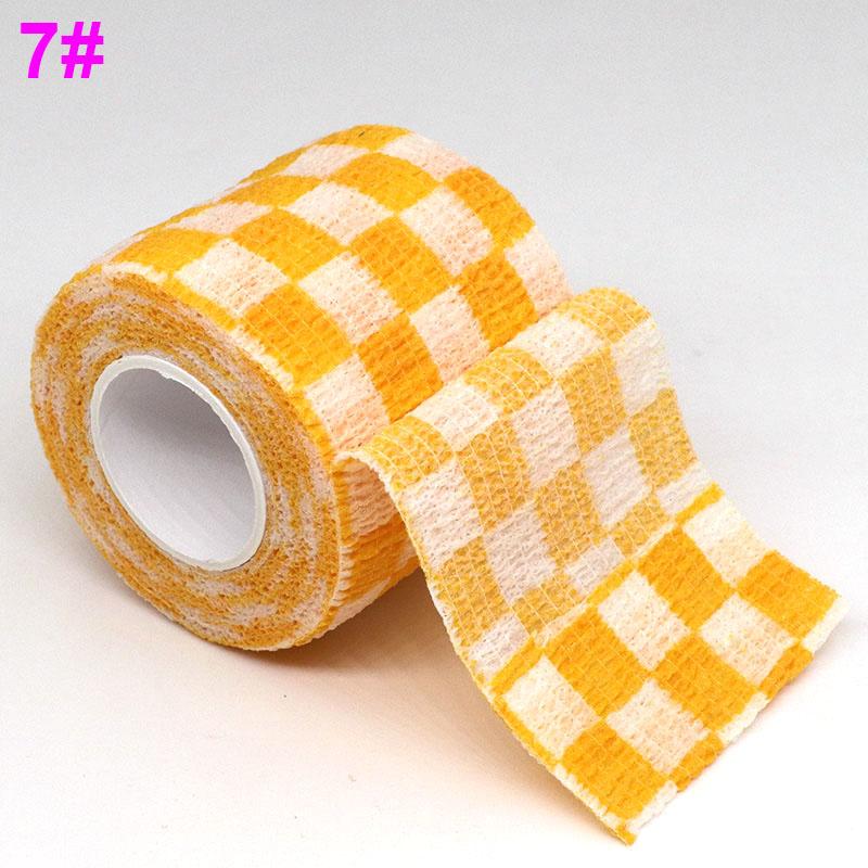 1/4.5M Bendaggio Elastico Autoadesivo Colorato Nastro Avvolgente Per Supporto Ginocchio Caviglia Polso Accessori Tattoo Sportivi Animali Domestici