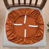 1pc Waterproof Pu Chair Cushion Cover For Kitchen Dining Room Leather Seat Cover Dining Room Chair Seat Cushion Cover
