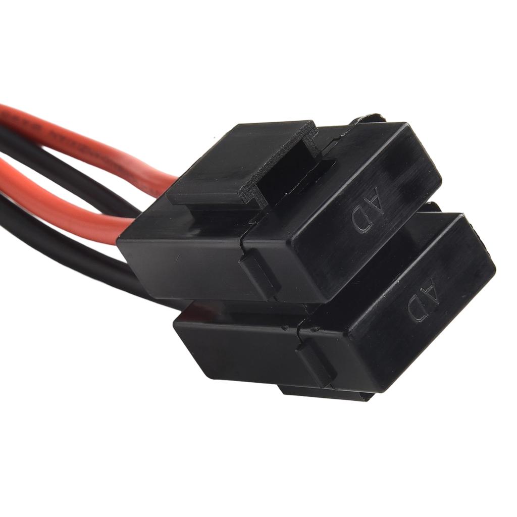 For ICOM IC7000 IC7600 FT450 TS480 FT950 4Pin 12AWG Power Cable Temperature Resistant Compatibility with Models