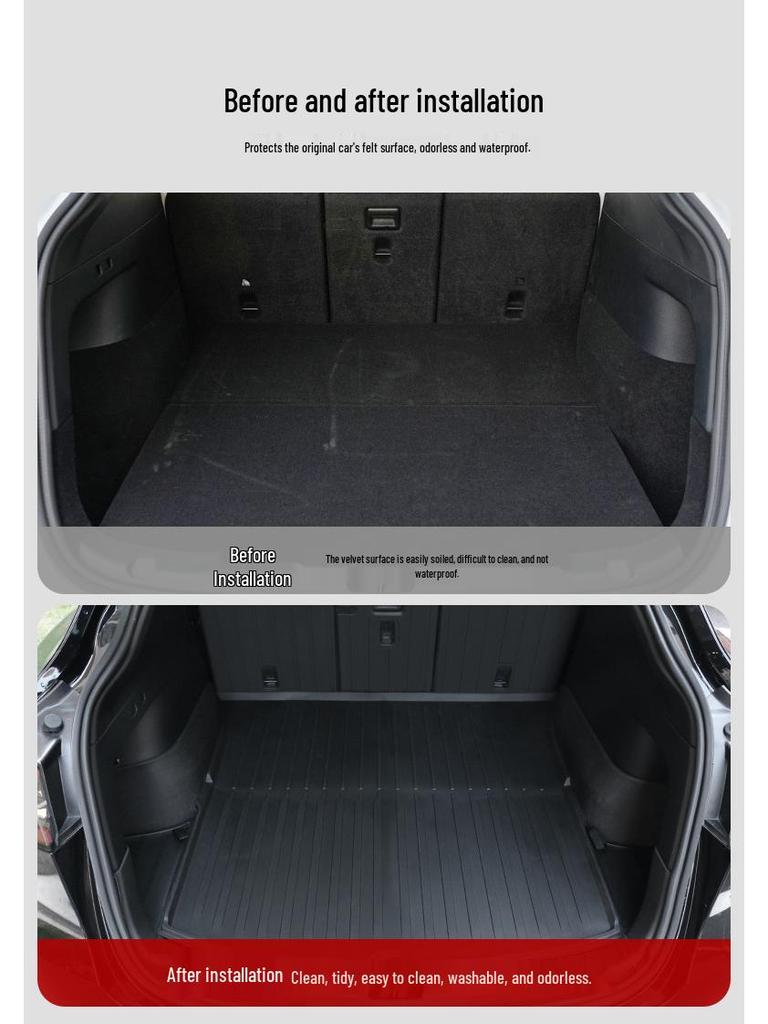 Tesla Model 3/Y Full Coverage Floor & Trunk Mats (RHD) - Front & Rear
