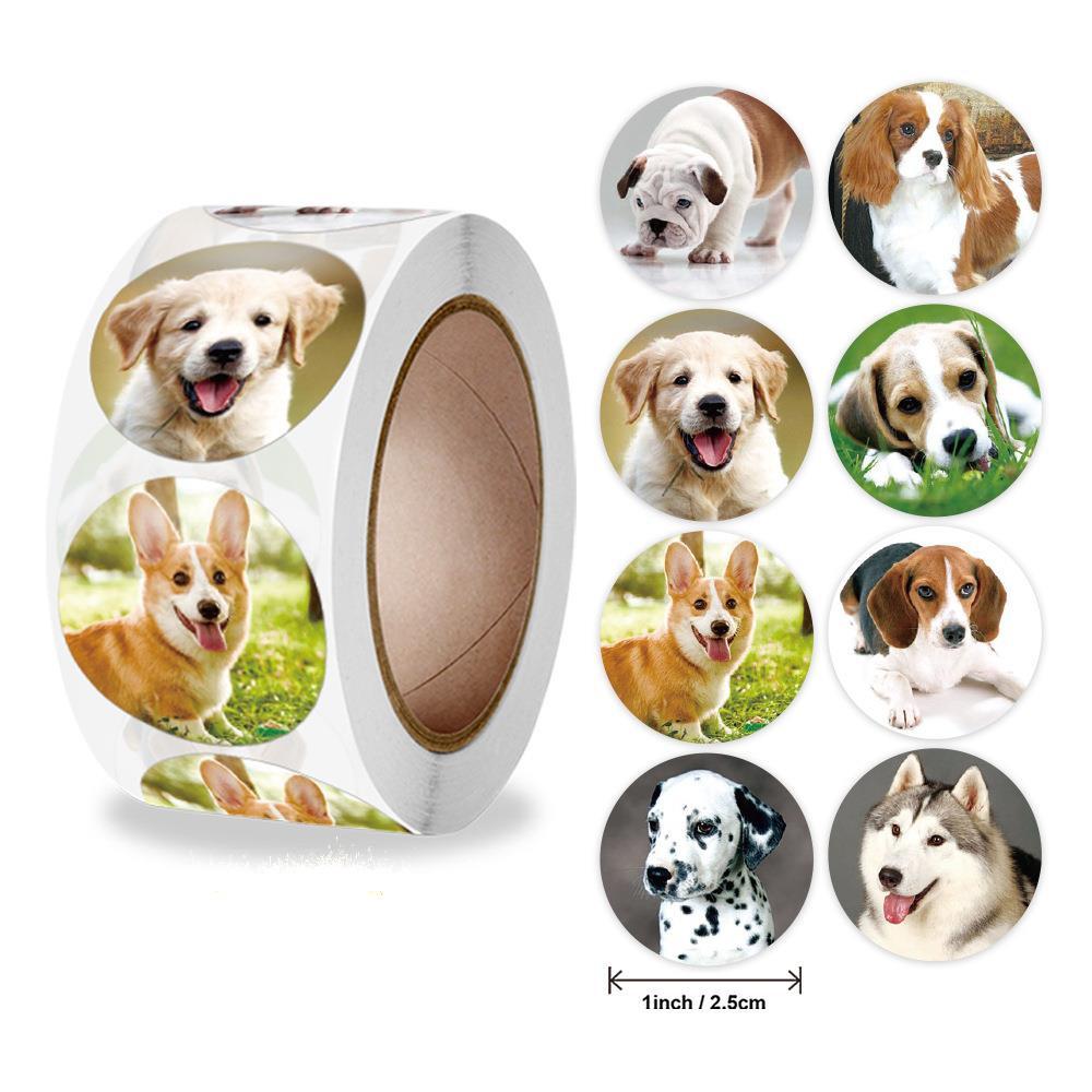 500Pcs Easter Stickers Self Adhesive Paper Sticker Happy Easter Party Gift Package Envelope Seal Decoration Cake Baking Labels
