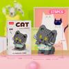 Cute Pastoral Teddy Dog Pet Building Blocks Micro-Granular Ornament Children's Toy Gifts New Product Cat And Dog Themed
