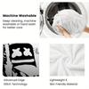 Marshmello 2D Flat Pattern Flannel Blanket High quality All Seasons Warmth and Comfort Perfect for Christmas Gifts.PMT0914162