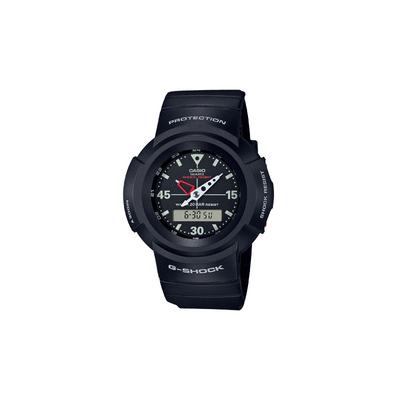 Série Display Duplo LCD/Ponteiro Série G-SHOCK Retorno Retro Moda de Rua Casual À Prova d'Água e de Choque Esportivo Movimento a Quartzo AW-500E-1EPRD