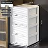 Drawer-Type Underwear and Socks Storage Box: Three-in-One Compartment Organizer