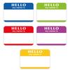 Name Tags Cartoon Name Tags Color Label Stickers For Office Meeting School