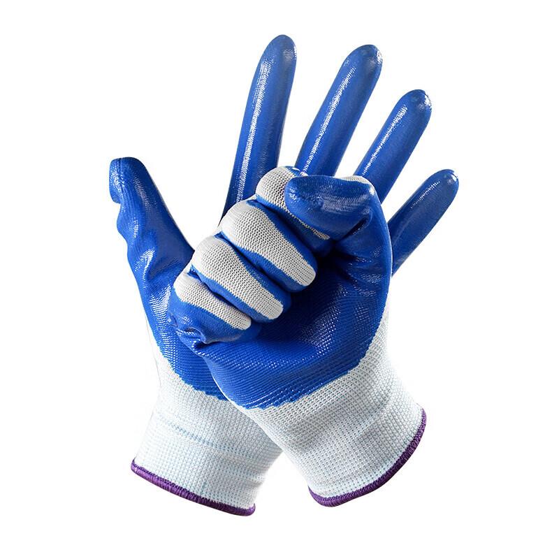 FUANTE Nitrile Coated Work Gloves One Size