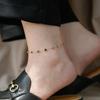Niche High-End Natural Stone Necklace Bracelet Anklet Summer New Light Luxury Gift Temperament Banquet Jewelry Gift
