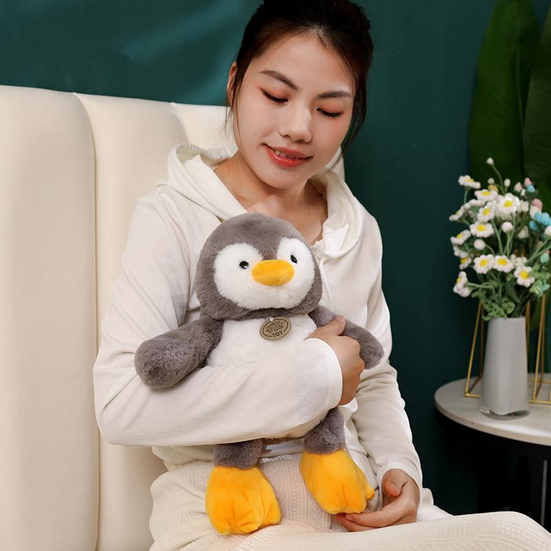 Chubby Series Cute Pet Animals Penguin Polar Bear Animal Comfort Rag Doll Plush Toy Children's Gift
