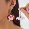 Halloween Themed Celebration Drop Earrings Acrylic Materials Ear Accessories Costume Party Jewelry Gift