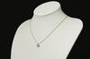 [Dancing Stone] Heart Stone Silver Top Only SETS-8751 Pink Gold
