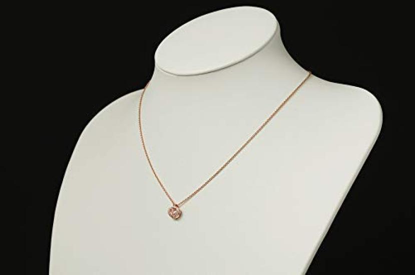 [Dancing Stone] Heart Stone Silver Top Only SETS-8751 Pink Gold