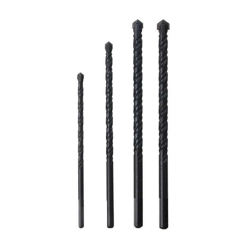 6mm Alloy Triangle Drill Bit Set for Tile, Concrete, Glass - Extended King Electric Hole Punch Opener