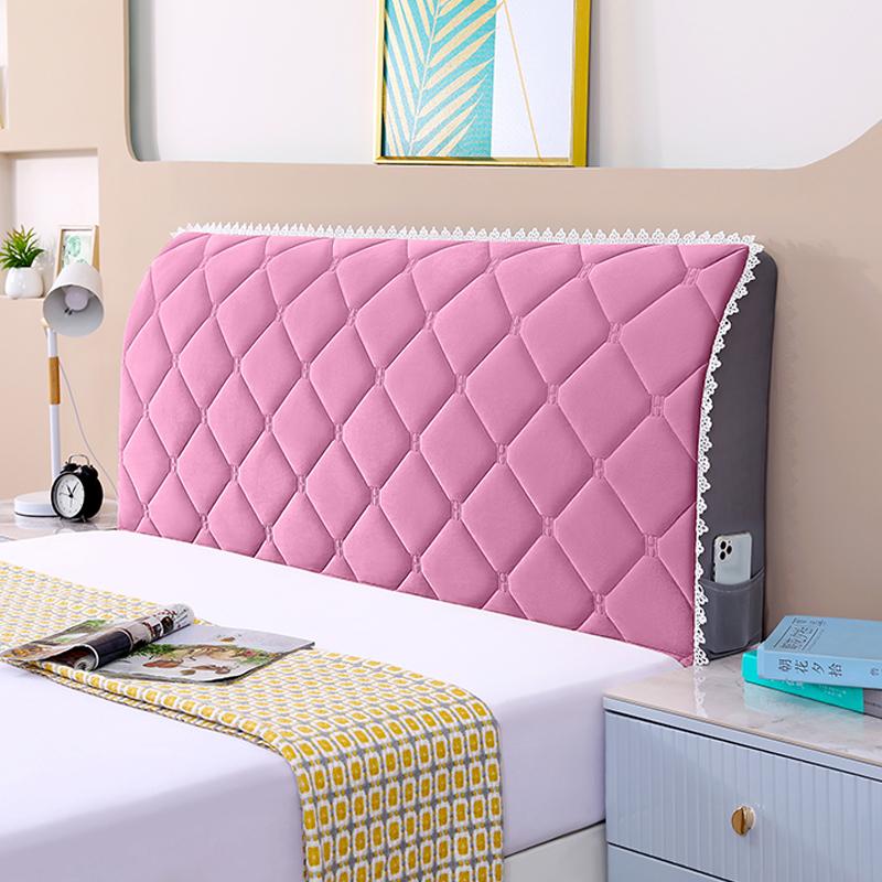 Lace Decorative Dustproof Cover Thickened Soft Bag Beautiful Universal Bedside Covers Multi Specifications Headboard Slipcover