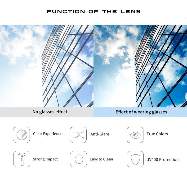 TR1053 Ultra-light Polarized Photochromic Cycling Sunglasses - Anti-UV, Strong Light Protection