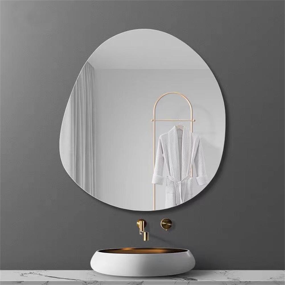 Irregular Wall Mirror Multiple Sizes Glass Decorative Make Up Mirrors For Dressing Table Bathroom Bedroom Living Room Mirror