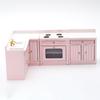 45669 Mini Doll House Kitchen Play Cabinets Cooking Table Sink Counter