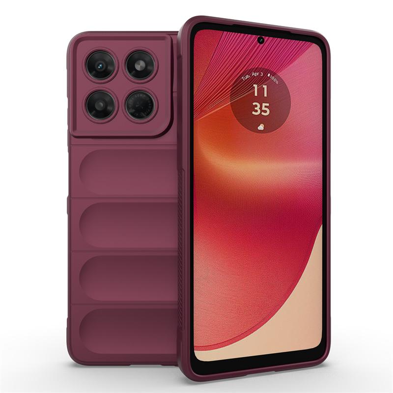 Měkký pocit na pokožce Flexibilní silikonové pouzdro pro Motorola Moto G37 G47 G57 Power G67 G77 Ochranný kryt Nárazuvzdorné Fundas Coque