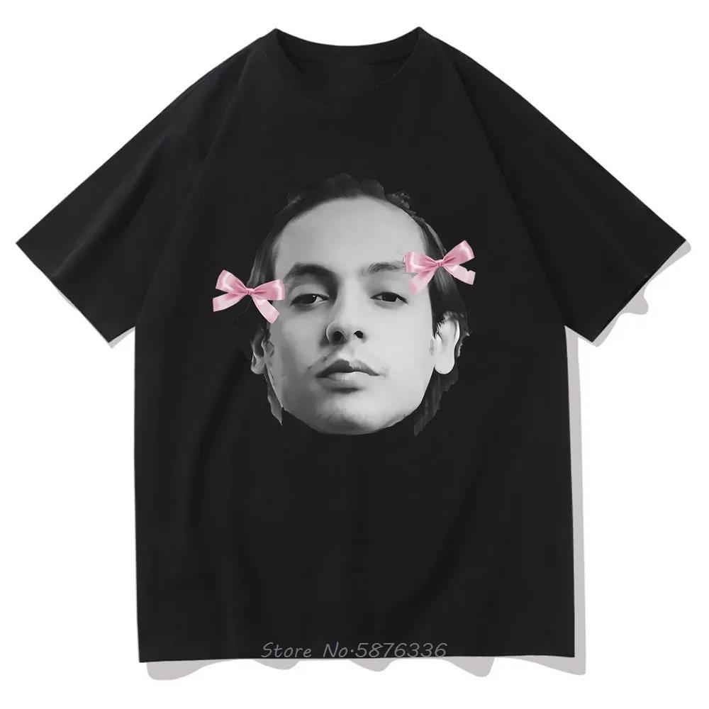

Singer Natanael Cano Facial Printed Tshirt Unisexs Hip Hop Casual T Shirt Oneck Tops Tees Funny Cotton Oversized Tshirt 4XL