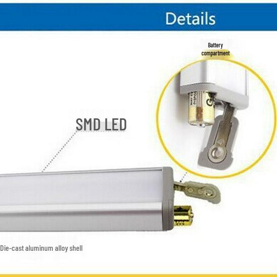 Imported Battery-Powered Motion Sensor Light for Cabinets & Hallways - Set of 10