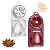 Fatiador de Ovos de Aço Inoxidável Separador de Ovos Ferramenta para Ovos Cozidos e Ovos Centenários Separadores de Ovos Multifuncionais Gadget de Cozinha