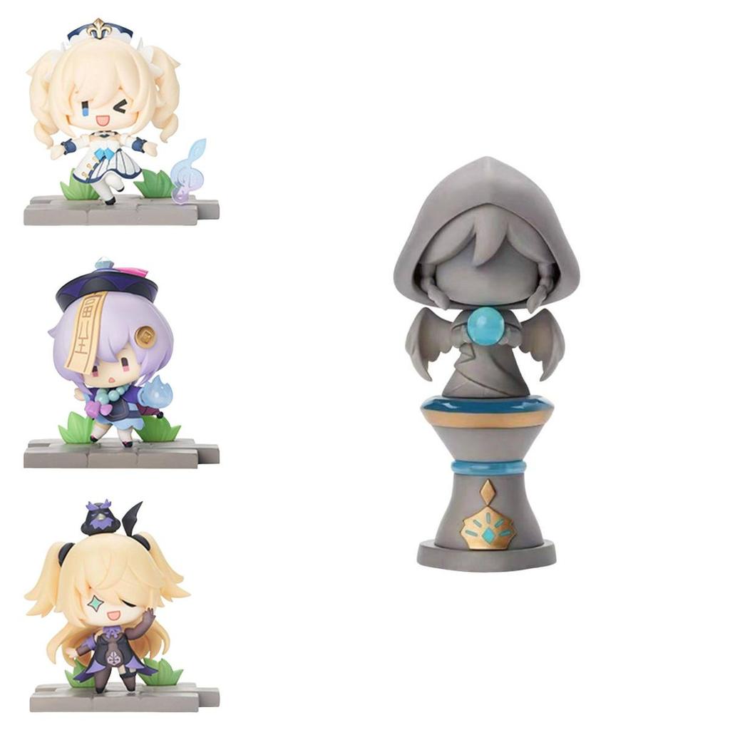 Stunning Genshin Impact Hand-painted Pvc Character Figurine Perfect For Fans And Collectors 8*5*7.5cm