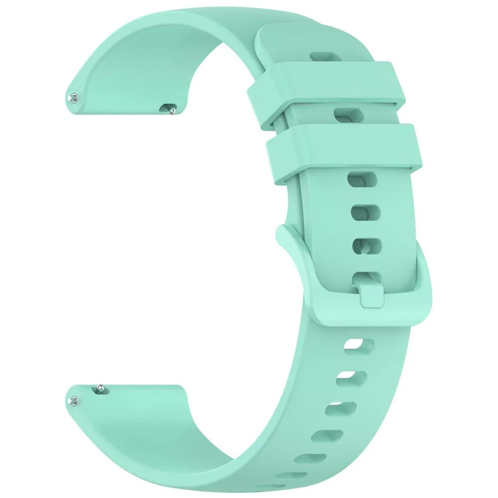 20 22mm Universal Silicone Strap For Garmin Venu 3 Band Forerunner 265 255 Music Vivoactive 4 For Garmin Venu Sq 2 Plus Bracelet