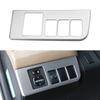 For Toyota RAV4 Rav 4 2014 2015 2016 LHD Head Light Switch Button Panel Cover Trim Decoration Sticker Car Interior Accessories