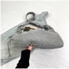 Korean Plaid Canvas Underarm Bag - Large Capacity Crossbody for Women, 2025 Style