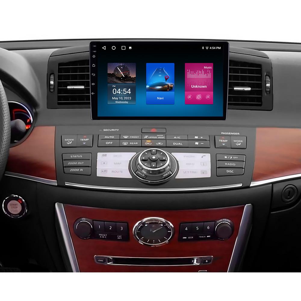 Android Car Multimedia Player For INFINITI M (Y50) 2004-2010  NISSAN Fuga (Y50) 2004-2009 GPS Navigation CarPlay 4G Head Unit Stereo Video Player