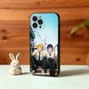1PC C-Chainsawman Reze Arc Movie Phone Case For iPhone17,16,15,14,13,12Plus,Pro Max,XS,5G Soft Silicone Black Cover