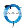 10m/5m/3m/1m 3V Battery 5V USB 12V Neon Glow EL Wire Rope with Adapter Flexible LED Strip for Car Party Dance Atmosphere Decor