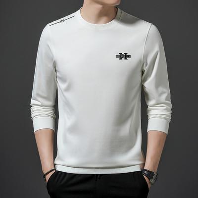 Novas blusas de moletom masculinas de gola redonda, blusas masculinas da moda, camisas de manga comprida