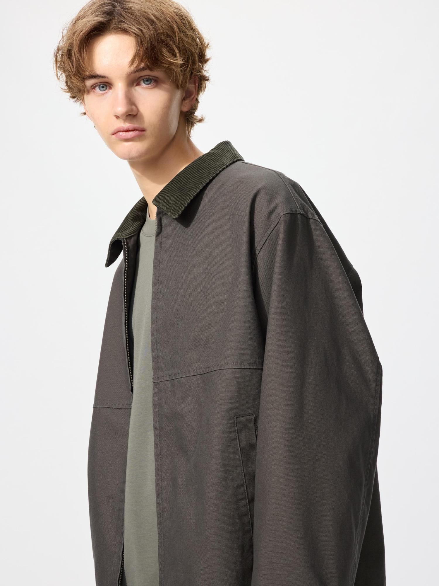 

Короткий блузон Uniqlo Zip Up 57 OLIVE/UNISEX 3XL