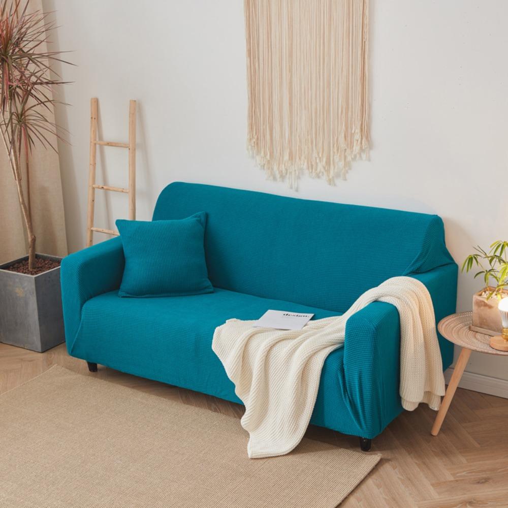 Thickened Sofa Cover All-inclusive Universal Solid Color Elastic Fabric Sofa Cushion Cover Simple Sofa Towel
