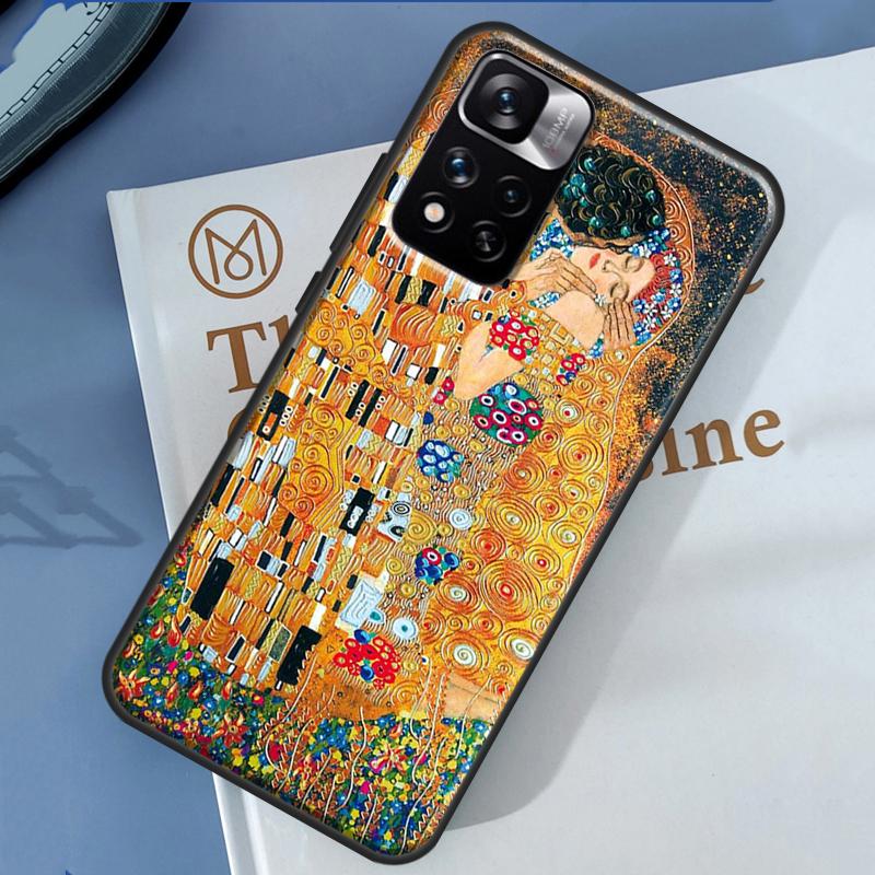 The Kiss Gustav Klimt Painting Case For Xiaomi Redmi 13C 10C 12C 14C Redmi Note 14 13 Pro 12 11 9 10 9S 10S 11S 12S Cover