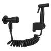 G1/2 Edelstahl Gewinde Bidet Sprayer Set für Badezimmer Toilette Schwarz B Stil