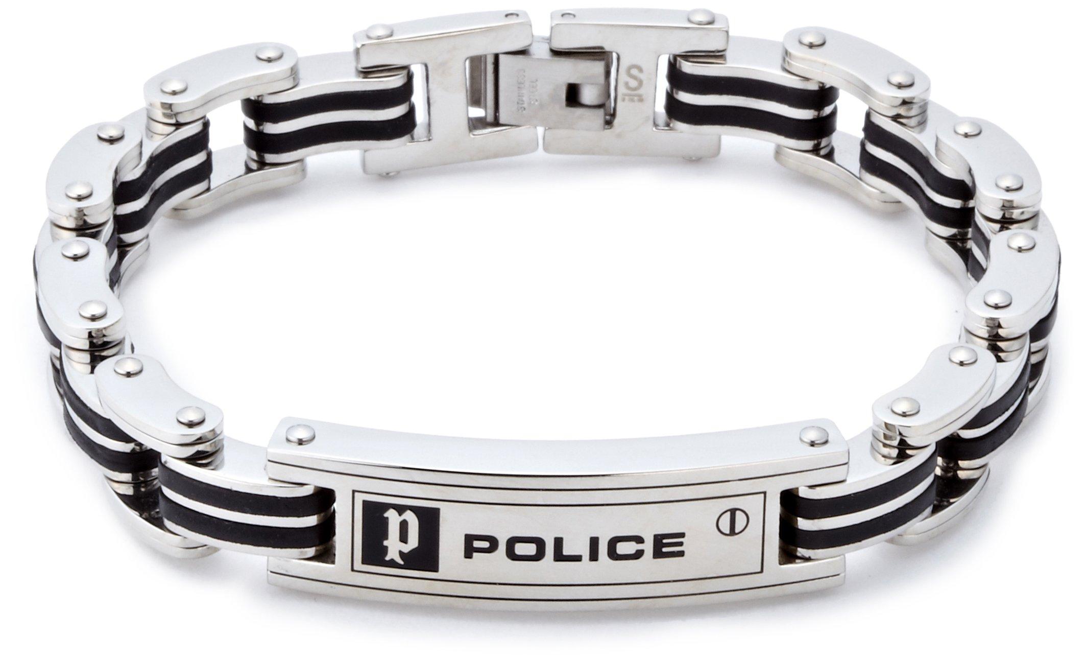

CARB Stainless Steel Bracelet 24919BSB01 [Police] Men s