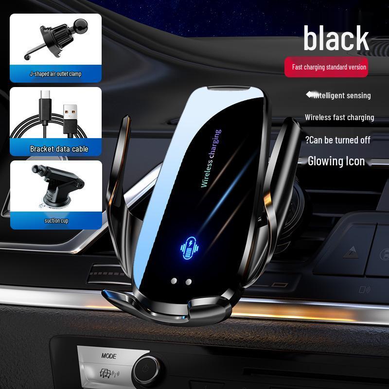 Magic Clip Q96 Wireless Car Charger 15W Auto-Grip Phone Holder