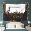 1Pcone Tour Concert Poster Tapestry  Durable WrinkleResistant Soft Polyester Home Decor Wall Hanging No Power Needed