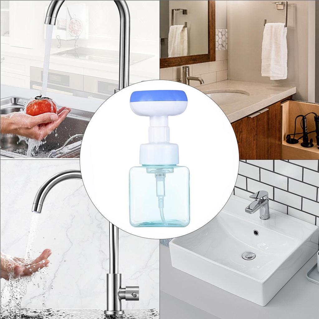 Hand Soap Dispenser Foaming Portable Container Cute Paw Soap Dispenser Pump Bottle For Liquid Shampoo Lotion Home Countertop