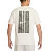 Nike Air T Shirts Men's Ecru Crew Neck Moderate HQ9249-133
