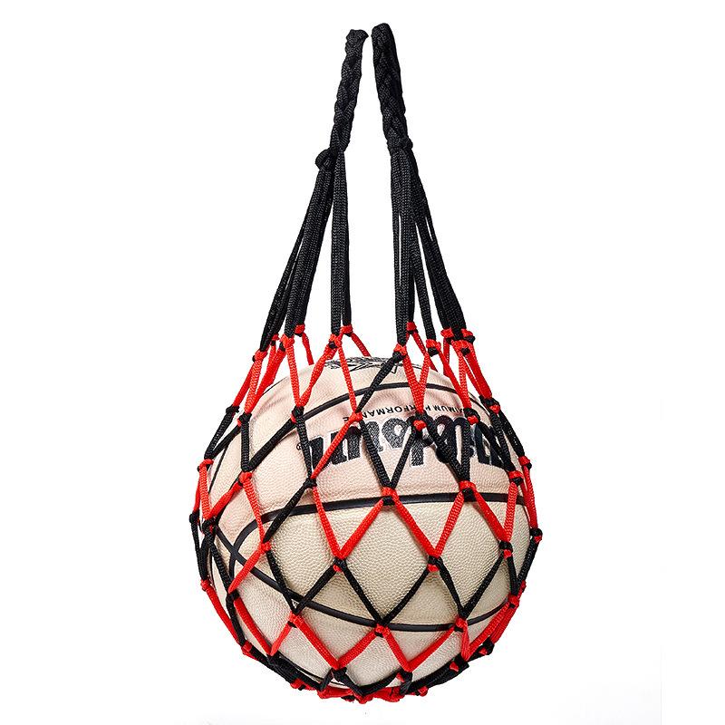 Thickened Mesh Sports Ball Bag – Large Capacity for Basketball, Football, Volleyball – Portable Storage for Kids & Students