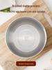 ZISIZ 304 Stainless Steel Baking Bowl