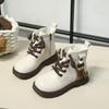 Boys and girls boots 2025 autumn and winter new Martin boots soft-soled children's princess boots short boots leather boots high-top classmates