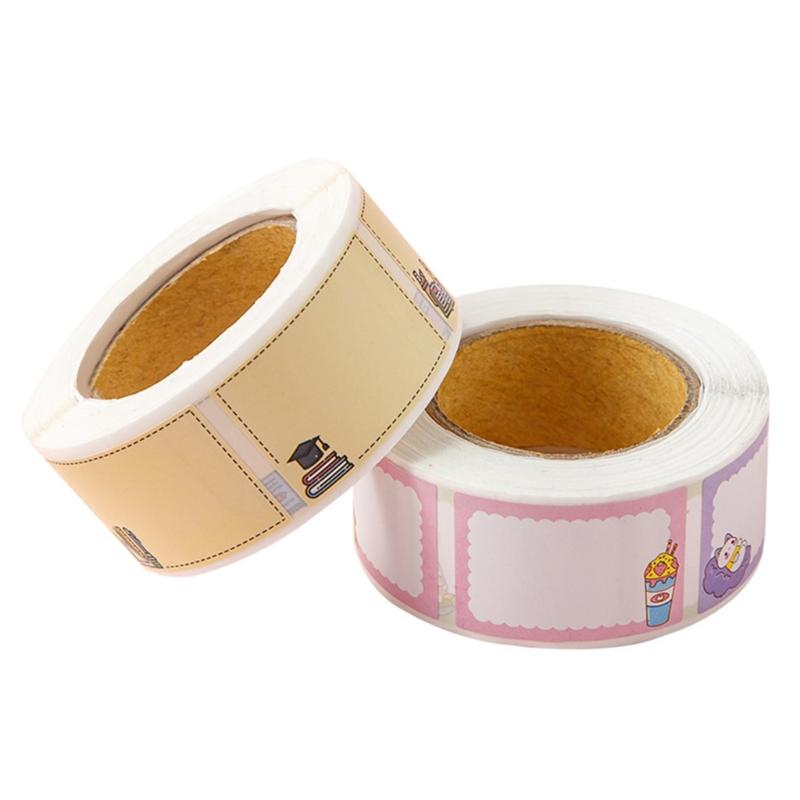 350 szt. Urocze etykiety imienne Naklejki identyfikacyjne Samoprzylepne etykiety imienne Naklejki Etykiety na odzież do żłobka i szkoły