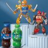 Transforming Robot Toys Beverage Bottles Deformation Robot Toys for Kids Gift Birthday Christmas Choice for Boyfriend