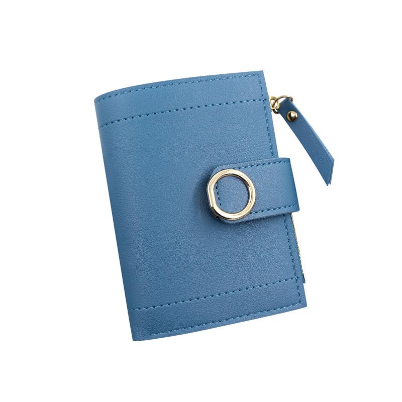 Women's Korean Style Tassel Bi-Fold Wallet - Simple, Fashionable Coin Purse