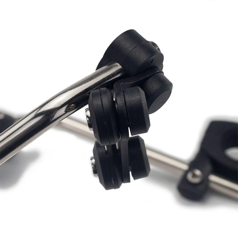 7/8'' 22Mm Universal Windscreen Bracket Standard Handlebar Windshield Mount Clamp Motorcycle Wind Shield Glass Motorcycle